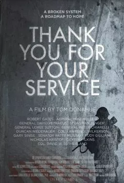 Thank You for Your Service - постер