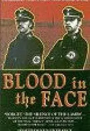 Кровь на лице - постер