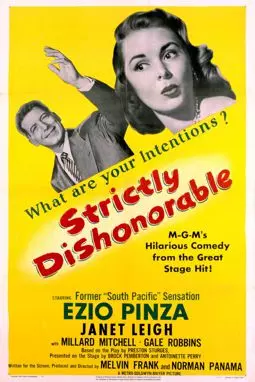 Strictly Dishonorable - постер