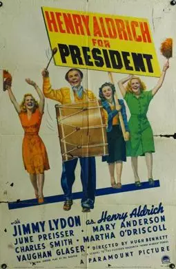 Henry Aldrich for President - постер