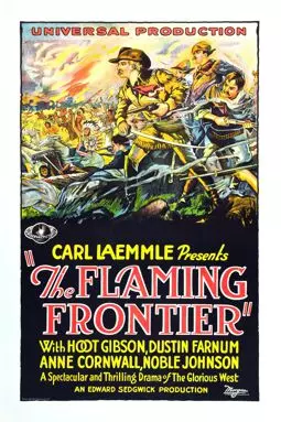 The Flaming Frontier - постер