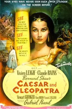 Цезарь и Клеопатра - постер