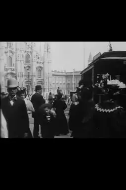 Milan, place du Dôme - постер