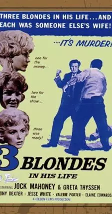 Three Blondes in His Life - постер