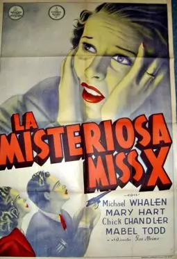 The Mysterious Miss X - постер