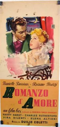 Romanzo d'amore - постер