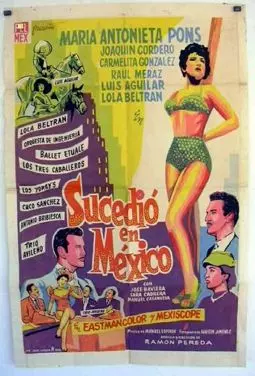 Sucedió en México - постер