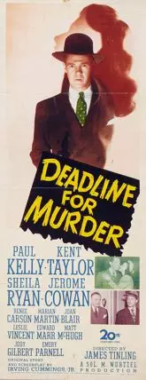 Deadline for Murder - постер