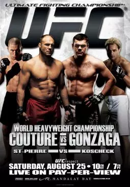 UFC 74: Respect - постер