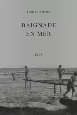 Baignade en mer - постер