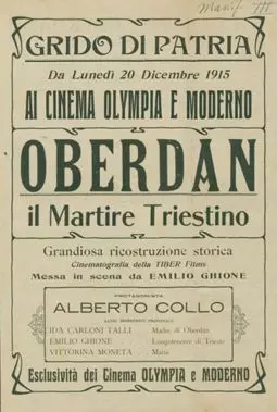 Guglielmo Oberdan, il martire di Trieste - постер