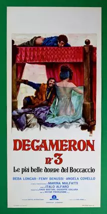 Decameron n° 3 - Le più belle donne del Boccaccio - постер