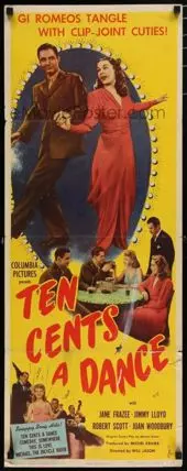 Ten Cents a Dance - постер