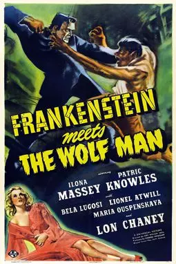 Франкенштейн встречает человека-волка - постер