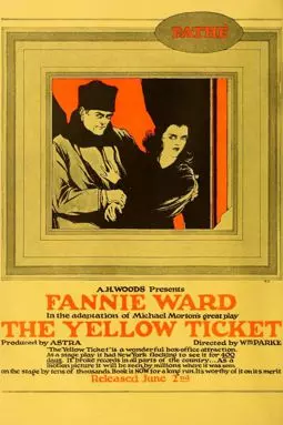 The Yellow Ticket - постер