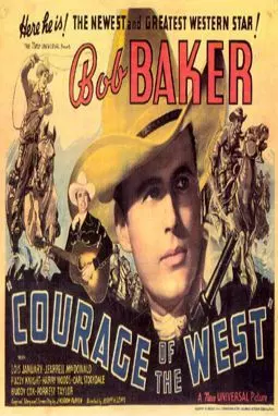 Courage of the West - постер