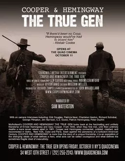Cooper and Hemingway: The True Gen - постер
