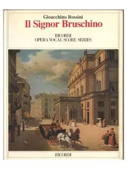 Il signor Bruschino - постер