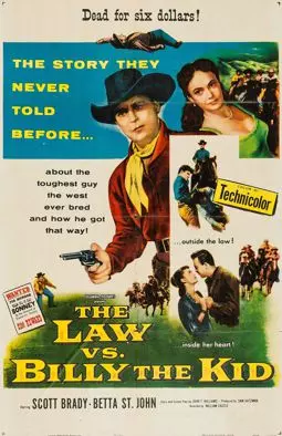 The Law vs. Billy the Kid - постер