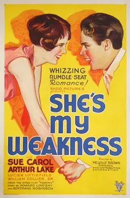 She's My Weakness - постер