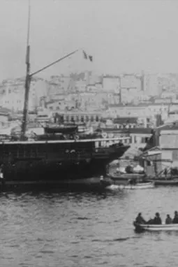 Constantinople, panorama des rives du Bosphore - постер