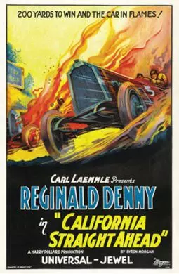 California Straight Ahead - постер