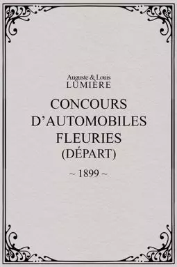 Fête de Paris 1899: Concours d'automobiles fleuries - постер