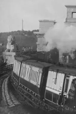 Menai Bridge, the Day Irish Mail from Euston Entering the Tubular Bridge Over the Menai Straits - постер