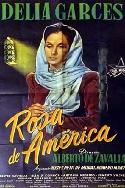 Rosa de América - постер
