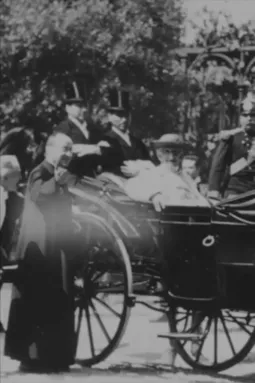 Pope Leo XIII in His Carriage - постер