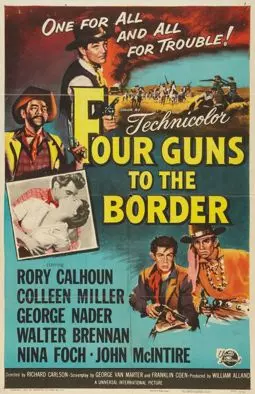 Four Guns to the Border - постер