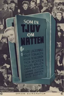 ...som en tjuv om natten - постер