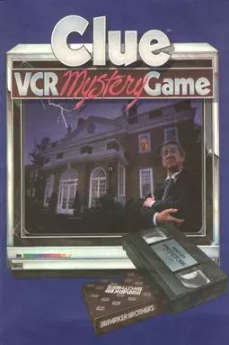 Clue VCR Mystery Game - постер