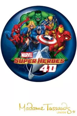 Супергерои Marvel в 4D - постер
