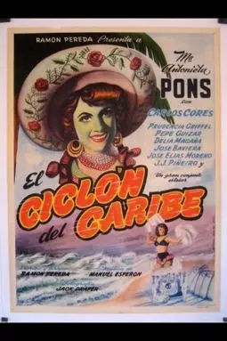 El ciclón del Caribe - постер