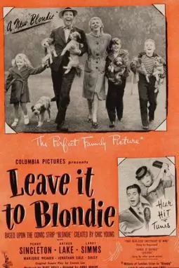 Leave It to Blondie - постер