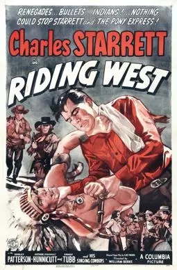 Riding West - постер