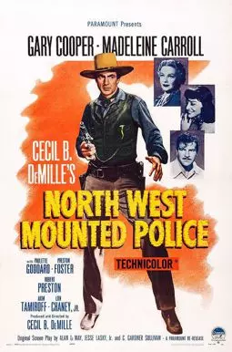 Северо-западная конная полиция - постер