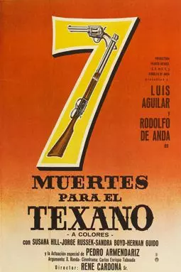 Siete muertes para el texano - постер