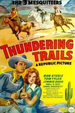 Thundering Trails - постер