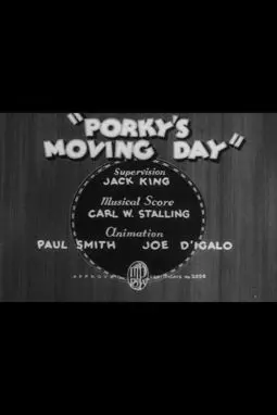 Porky's Moving Day - постер
