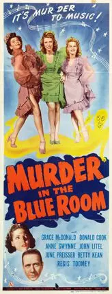 Murder in the Blue Room - постер
