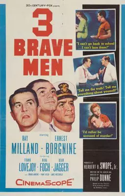 Three Brave Men - постер