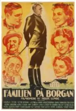 Familien på Borgan - постер