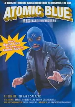 Atomic Blue Mexican Wrestler - постер