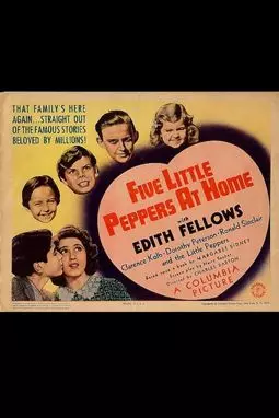 Five Little Peppers at Home - постер