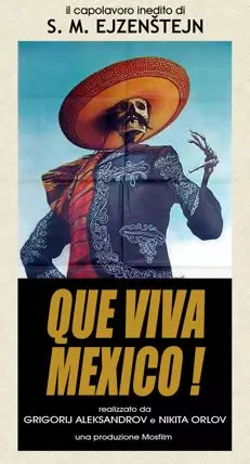 Да здравствует Мексика! - постер