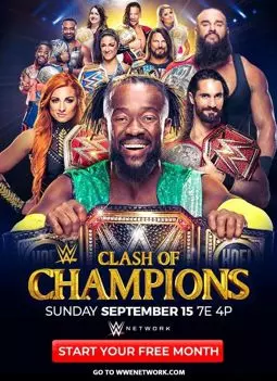 WWE Столкновение чемпионов - постер