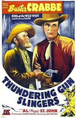 Thundering Gun Slingers - постер